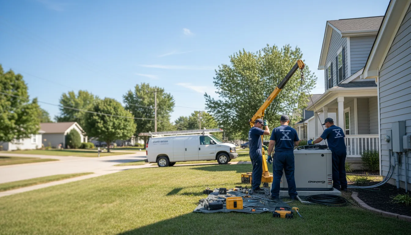 Generator Installation in Charlestown, IN near me